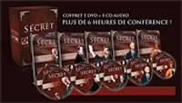 Collectif Les enseignants du Secret : coffret de 5 DVD (plus de 6 heures de conférences) Librairie Eklectic