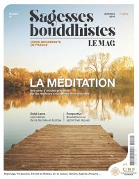 Collectif Revue Sagesses bouddhistes n°1 : La méditation (automne 2016) Librairie Eklectic