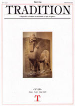 Collectif Vers la Tradition. Revue nÂ°159 : mars-avril-mai 2020 Librairie Eklectic