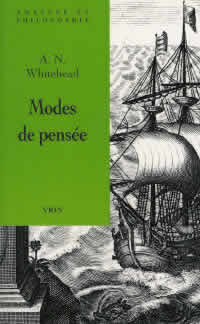 WHITEHEAD Alfred North Modes de pensée Librairie Eklectic