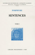 PORPHYRE Sentences - 2 volumes (traduction et commentaire collectifs) Librairie Eklectic